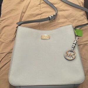 Michael Kors, light blue purse